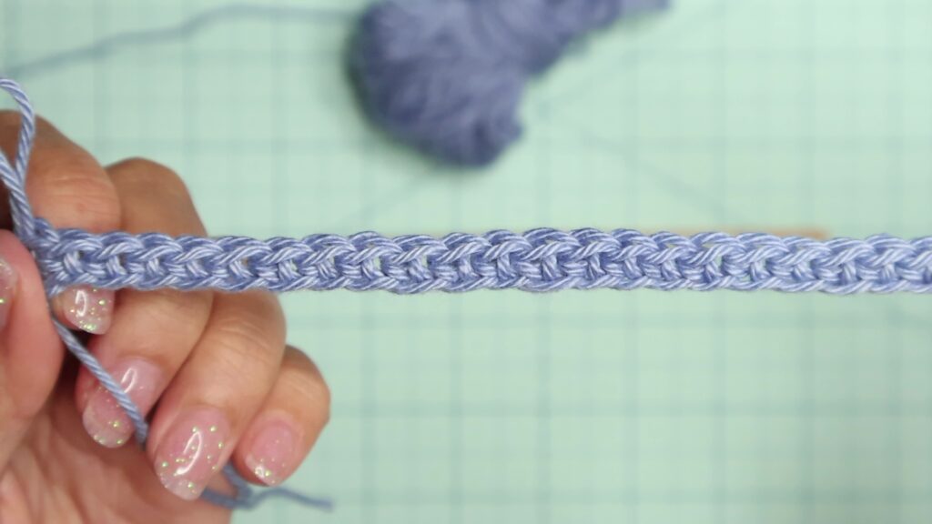 Osiris lace stitch row 1