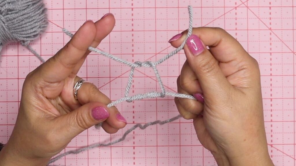 Surgeon's knot step 6