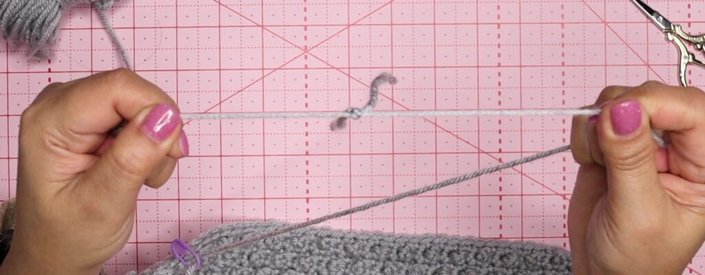 Surgeon's knot step 7