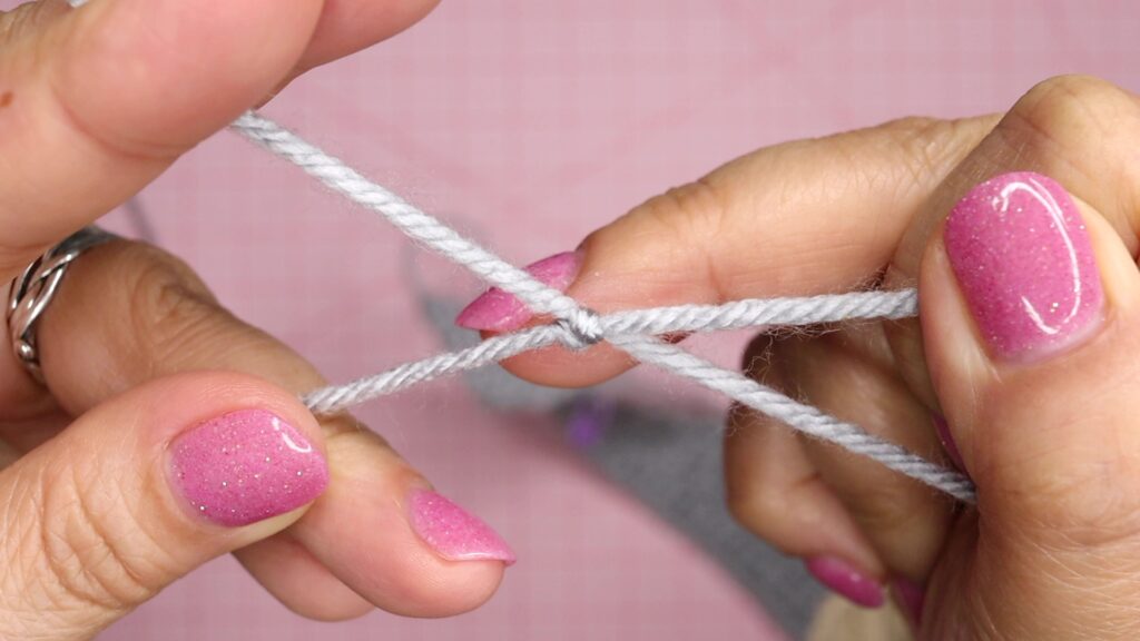 A closer look of the surgeon's knot