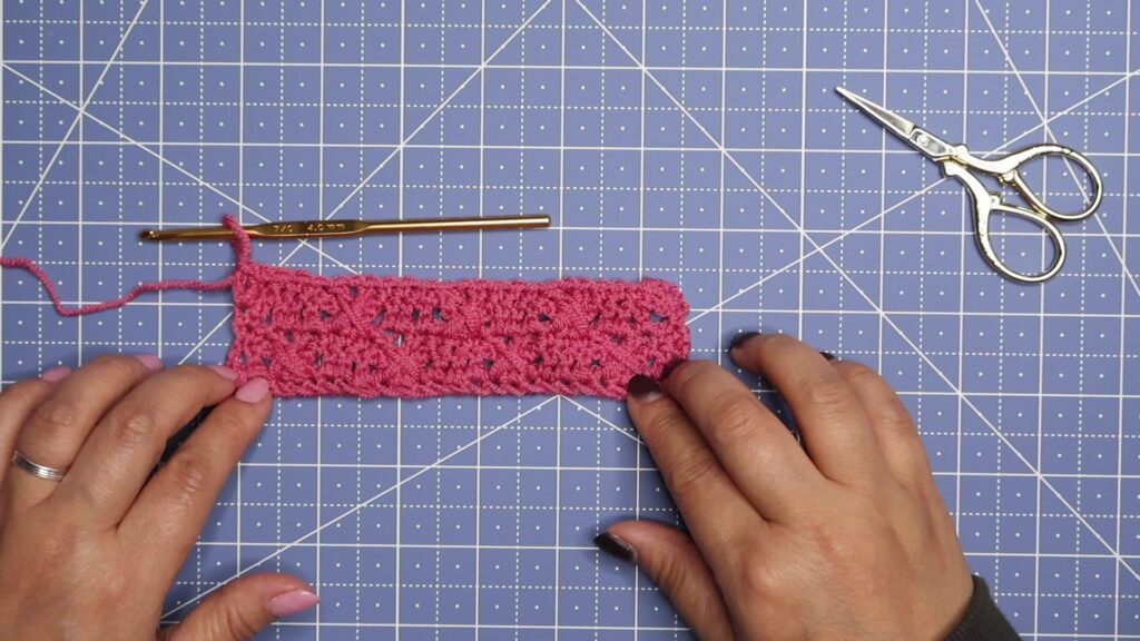 Cob cottage stitch row 5