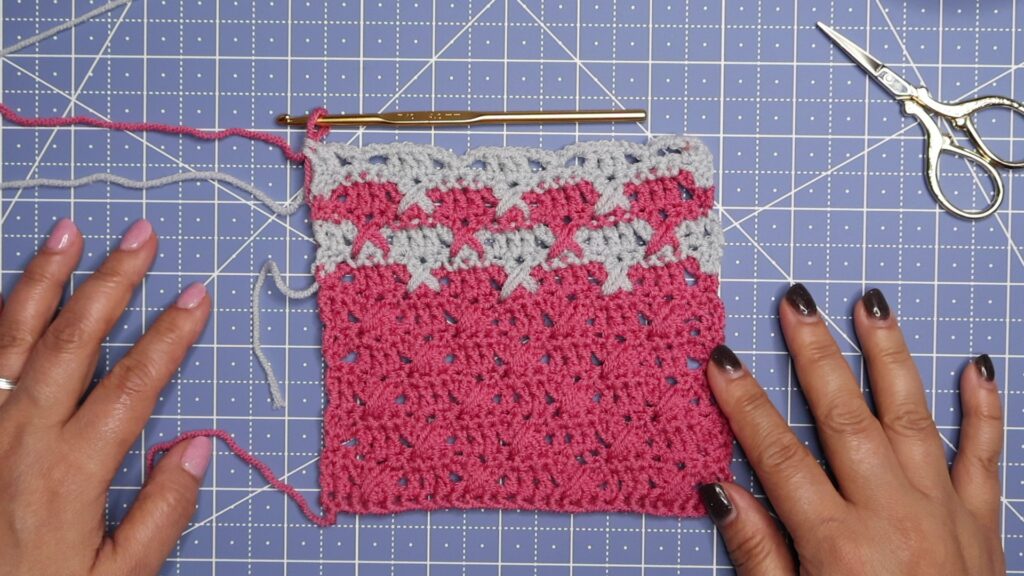 Cob cottage stitch colour swatch